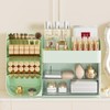Makeup Organizer with Brush Holder for Vanity,Countertop Makeup Organizer with