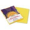 SunWorks 8403 Construction Paper, 58 lbs., 9 x 12, Yellow,