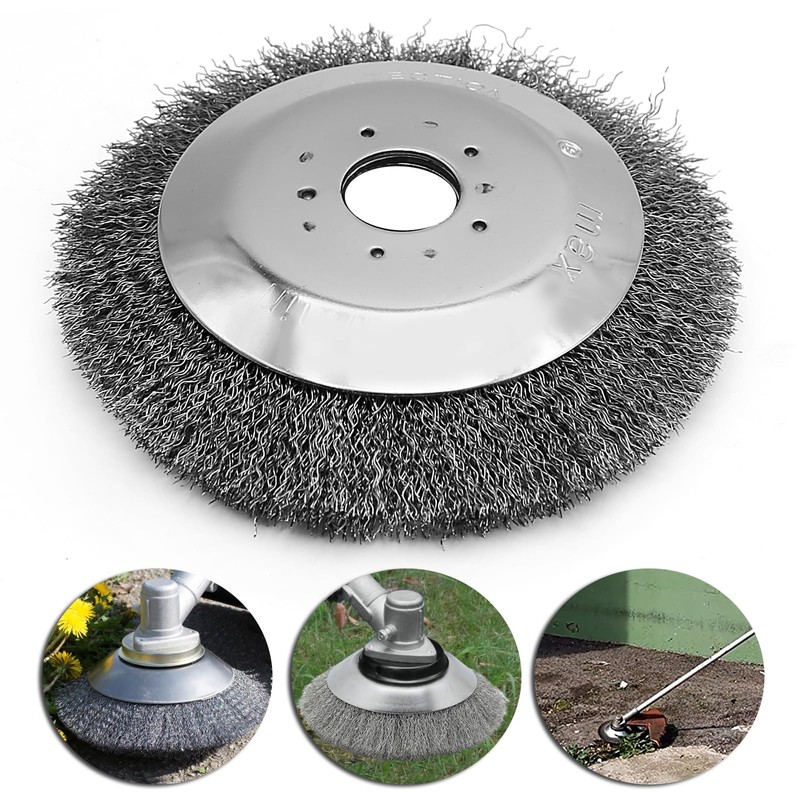 Weed Brush for Grass Trimmer, Professional Trimmer Weed 150 mm