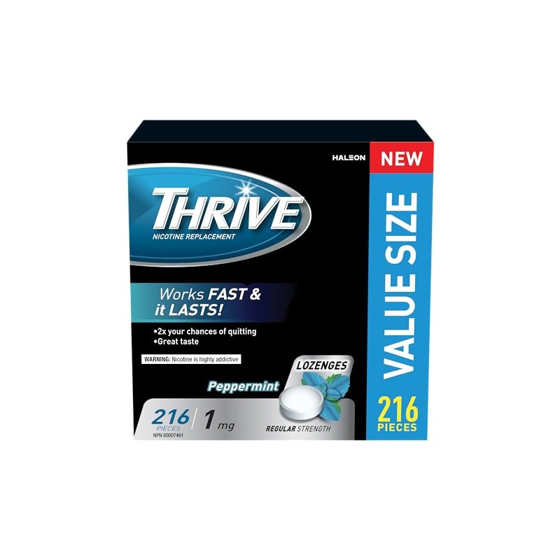 THRIVE Lozenges 1 mg (Peppermint) (Value Pack)