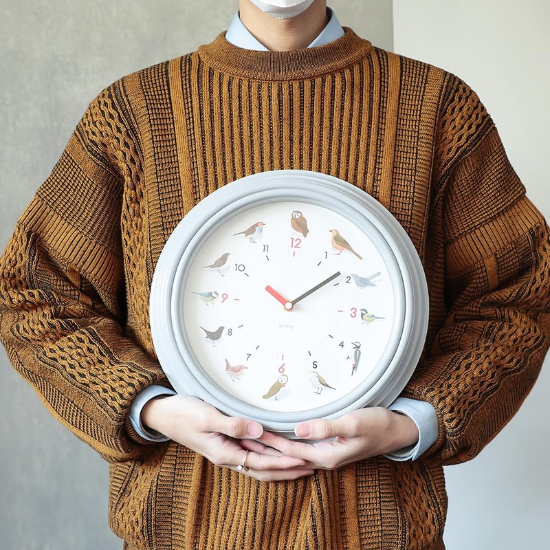 Animals Birds Call Alarm Clock Wall Clock TICKY TACKY CLOCK
