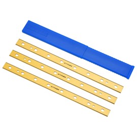 STARIBS 13 Inch Titanium Planer Blades for DW735, DW735X, Replacement for DW7352, Titanium-Coated Knives, Set of 3