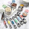 Magnetic Measuring Cups and Spoons Set of 16 Includes Stainless