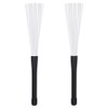 2 Pcs Drum Brush, Nylon Jazz Drum Brushes Percussion Kit,