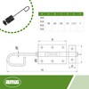 Amig - Overlap Pin | Door Latch | Heavy Duty