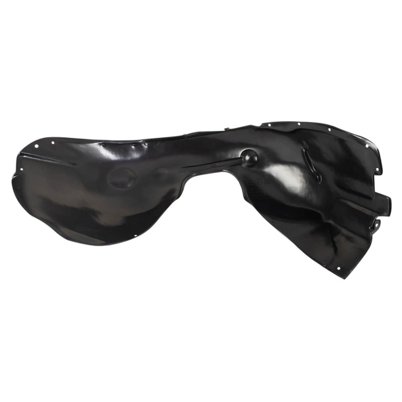TRQ TRQ Front Right Inner Fender Liner Black Passenger Side