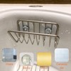 8 Pcs Sponge Holder Suction Cup PVC Heavy Strength Clear