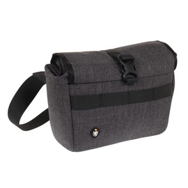 Capel Mule Cycling Bag, 2-Way Handlebar Bag, Melange Gray, One Size, melange grey