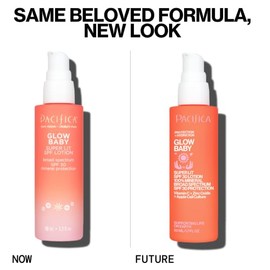 Glow Baby Super Lit SPF 30 Lotion, Broad Spectrum Sunscreen UVA/UVB Protection, Tinted Moisturizer, 100% Mineral SPF, No White Cast, Zinc Oxide, For A