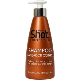 Shampoo Matizador Cobrizo para Cabello Teñido  Realza y Prolonga Tonos Cobrizos  300 ml  Uso Profesional                                              