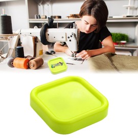 QEEROYO Magnetic Needle Cushion, Magnetic Sewing Needle Cushion, Magnetic Pin Cushion, Magnetic Sewing Pin Cushion, Magnetic Storage Box Pin Cushion, Magnetic Pin Cushion, Red (Green)