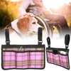 Multifunctional Wheelchair Side Bag Durable Waterproof Chair Side Pocket Storage