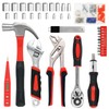 Yougfin 120 Piece Tool Set General Household Hand Kit with