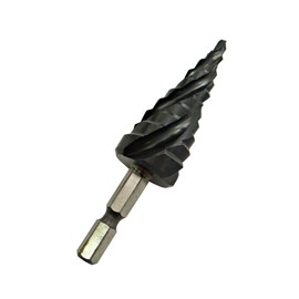 WIZ'A Arklands FS-422D 4-Blade Step Drill, 0.2 - 0.9 inches (4 - 22 mm)
