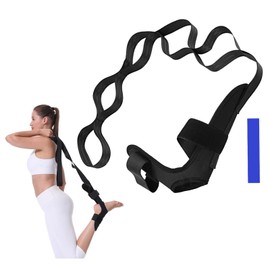MUNSKT Stretching Strap, Yoga Strap, Fascia Straightener, Highly Elastic Gymnastics Strap, Stretch Strap for Physiotherapy