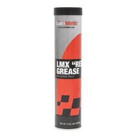LubriMatic 11390 LMX Red High Performance Grease - 14 Ounce Cartridge (Pack of 10)