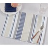 Striped Design Placemats (Set of 4)