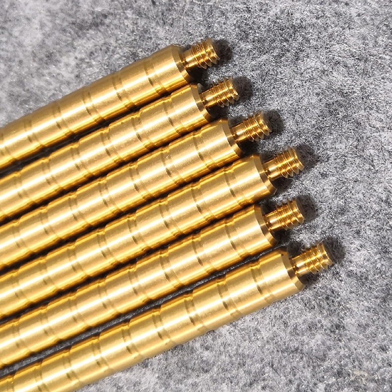FUNTRESS 6pcs Archery Copper Insert Fit Id 6.2 mm Carbon