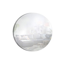 Better crafts Round Mirror Tiles for Glass Mirror Centerpiece or Crafts - Wall Mirror Decor (6, 10-Inch)