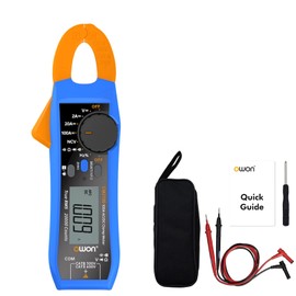OWON CM2100 Mini Digital Clamp Meter 100A AC DC Current Voltage True RMS Pliers Ammeter Resistance, Capacitance, Diode Tester Multimeter