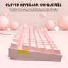 MageGee Pink Keyboard MK-Star Standard Mechanical Wired USB Keyboard Mouse