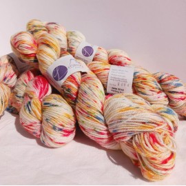 Lorna's Laces Shepherd Sport 100% Superwash Merino, Hand-dyed Melting Pot