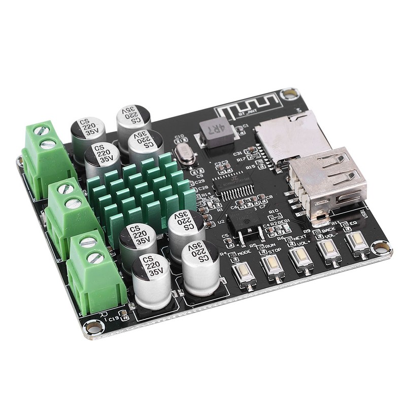 VHM-302 TPA3116D2 2x50W Dual Channel Digital Stereo Bluetooth Audio Amplifier