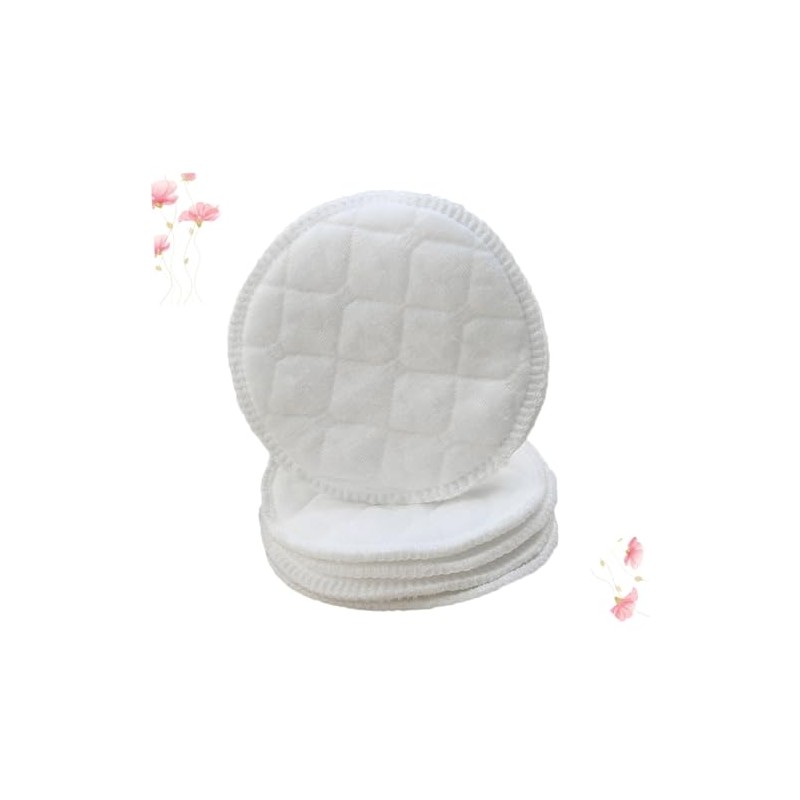100 Piezas De Almohadillas Absorbentes Lavables para Lactancia Almohadillas Absorbentes
