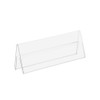 Table Name Plate, Advertising Stand, 1/2 DIN A6 per Side