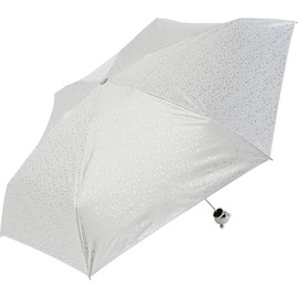 assa 日傘 折りたたみ 軽量 UVカット 100 遮光 レディース 晴雨兼用 撥水 遮熱 紫外線遮蔽 近赤外線遮蔽 完全遮光 100% コンパクト ギフト 50cm 5段 ミニ FMM (FMM821/グレー)