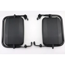 Hummer NEW Black HMMWV MIRROR PAIR Set of 2 Left + Right HUMVEE H1 HUMMER M998