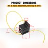 10226-37 Solenoid Coil, 10v DC, 25W, Single Lead Wire, Fits