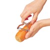 Kai Corporation KAI Easy-to-Hold Handle Design Stainless Steel Peeler, Peeling