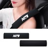 Treesiche Nappa Leather Seat Belt Shoulder Pad,Seat Belt Cover for