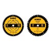 DEWALT Miter Saw Blade Combo Pack, 12” Blades, 40 Tooth