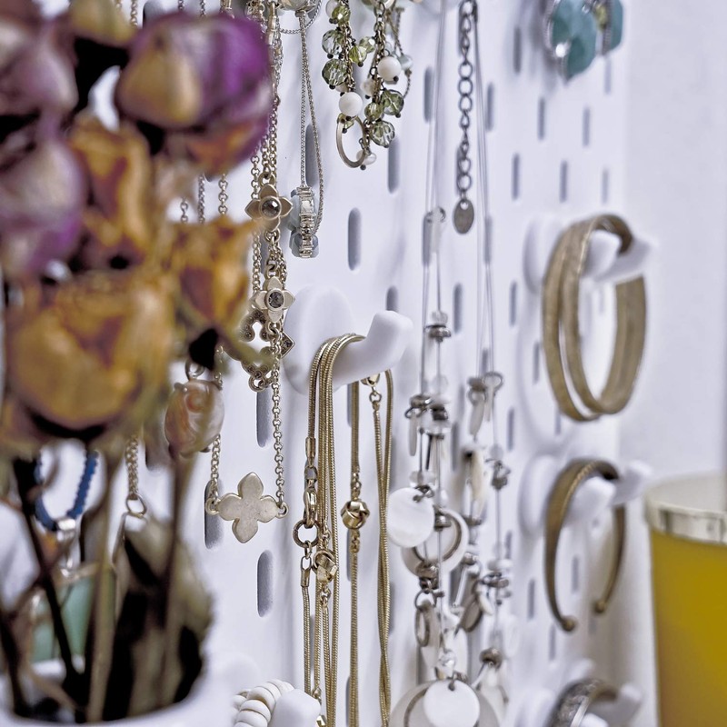 AEKI The Nook Hook Compatible with IKEA SKADIS Pegboard -