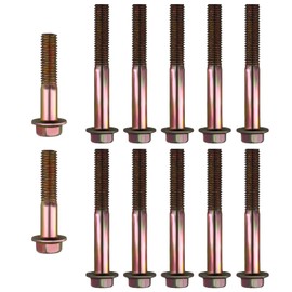 PEVAST 12PCS New Body Mount Bolt Kits for Monte Carlo SS El Camino Regal Cutlass Salon 1977-1988 Stainless