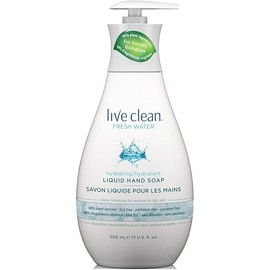Live Clean Liquid Hand Soap - Fresh Water- 17 fl oz.