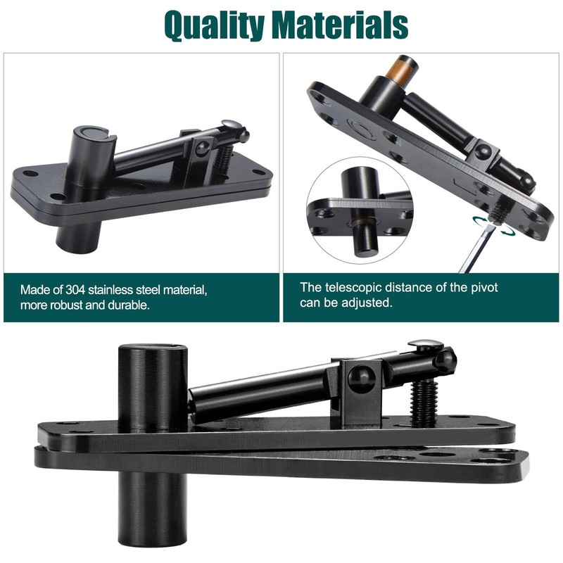 Hidden Door Hinge 573LB Load-Bearing, Tuykay Stainless Steel Hidden Hinges