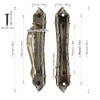 Heavy Duty Pull and Sliding Barn Door Pull Handle Bronze