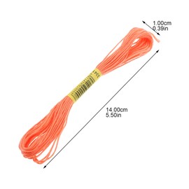 KONTONTY 124Pcs Colored Handcraft Threads for Sewing Embroidery and Cross Stitching Includes Unique Colors Threads for DIY Projects and Crafts