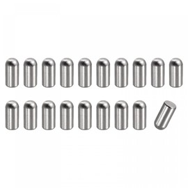 sourcing map Pack of 20 Dowel Pins 304 Stainless Steel Round Head Wood Bunk Bed Shelf Pins Support Shelves Fixing Elements 6 x 10 mm