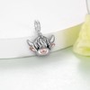 qielizhu Highland Cow Charm 925 Sterling Silver Cow Charms for