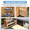 ZHUOJUN 1 Pair 150 lb Load Capacity Heavy Duty Drawer