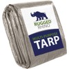 RUGGED RHINO All Weather 100% Waterproof Heavy Duty Tarp, 5