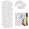TNJPSEK 6 Pack 17mm Plumbing Cover Decorative Hole Plate, Self-Adhesive