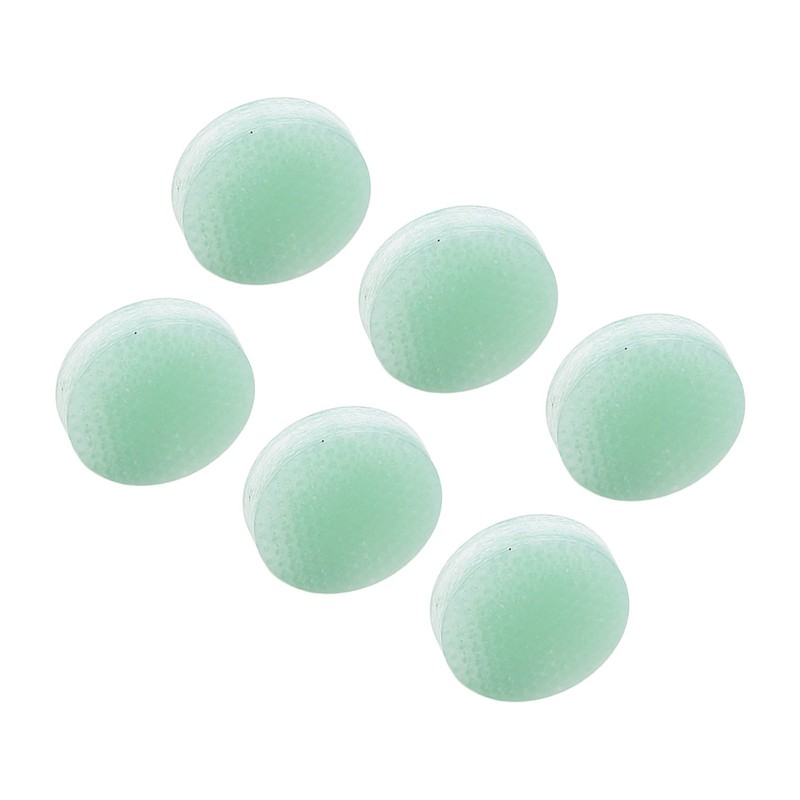 6pcs Billiard Pool Cue Tips 14mm Crystal Pool Cue Tips