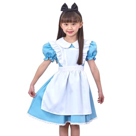 Party City AQUA Dress Kids Cosplay Costume, US Kids Size 3 to 4 years old (100), Blue