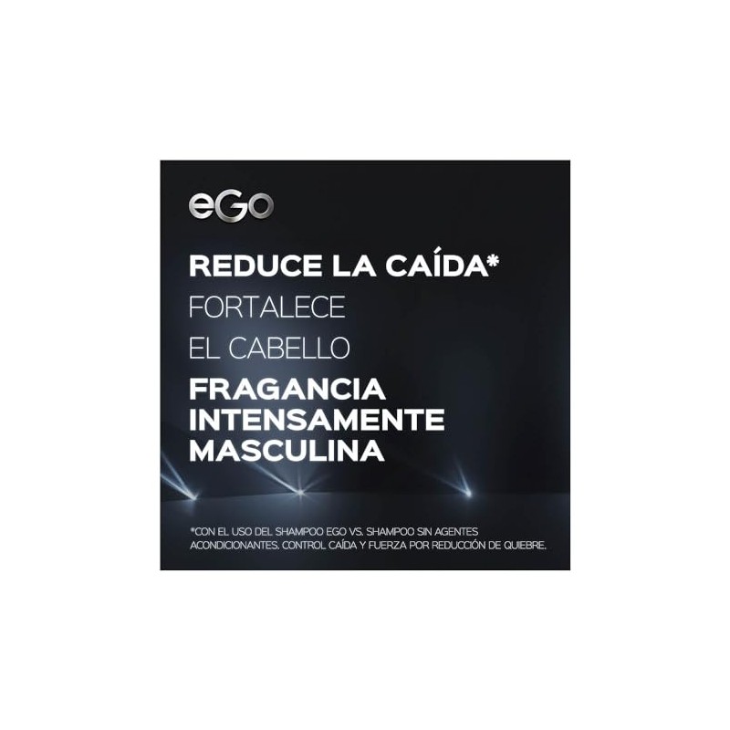 EGO FOR MEN Shampoo Control Caida 2 en 1 400ml