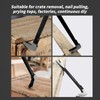 Precision Iron Nail Iron Crowbar Nail Slots Chisel Scraper Crowbar
